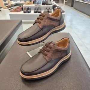 엘칸토 HC11 소가죽 남성화 초경량 세미정장 보트화  B6J2U5Y3985