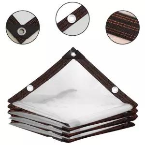 투명 방수포 비닐 천막 공장 타포린 비닐막 하우스 방한