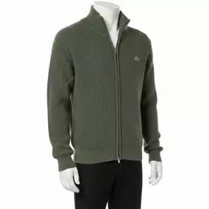 라코스테 남성 립조직 풀집업 가디건 AH155E-55N E9F 216828