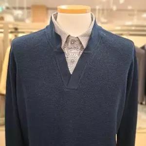 [셀러허브 1]트레몰로 HC10 봄 니트 레이어드 티셔츠 세정 트레몰로 울혼방 레이어드 니트티셔츠 T (48729