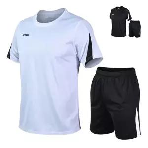 남성 운동 반팔 반바지 세트 헬스 트레이닝 러닝복 빅사이즈