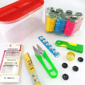 가정용 바느질 세트 실 바늘 통 반짇고리함 반짓고리 (특가)
