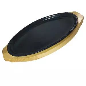 주물 나무밑판 5호 스테이크판 점타원