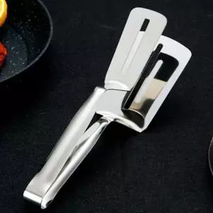 스텐 고기 뒤집개 스테이크 토스트 조리 집게