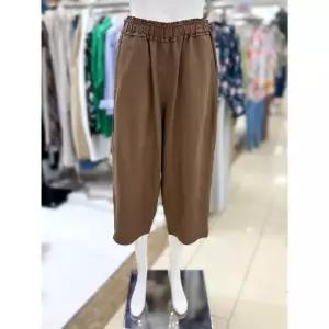 [하프클럽/트리아나]소고 세이브존01 여름 린넨 혼방 7부 와이드 바지 AL2XA25_A
