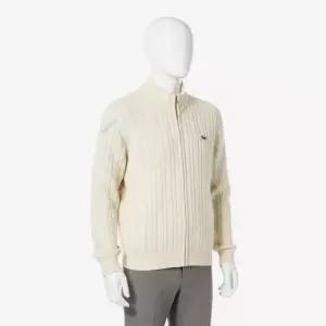 라코스테 남성 케이블 집업 가디건 AH402E-55N XFJ 216753