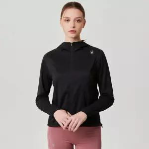 스파이더 여성 러닝 경량 우븐 자켓 SPJPCNJK281WBLK [백화점 매장판]