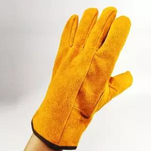 캠핑 화로장갑 불판 석쇠 바베큐 소가죽 보호 장갑