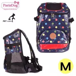 도트 미디움 멀티 앞가방 블루