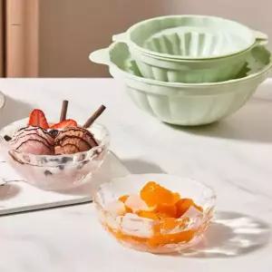 얼음 만들기 그릇만들기 틀 얼음용기 아이스그릇