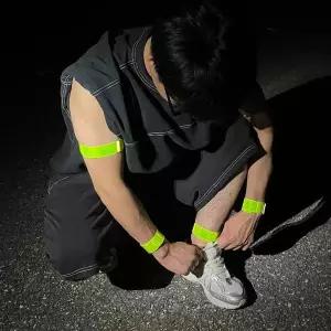 야간 런닝 반사 요술팔찌 2P