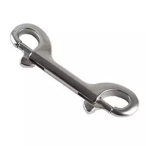 하네스 아웃도어 더블 헤드 후크 고리 115mm M13249