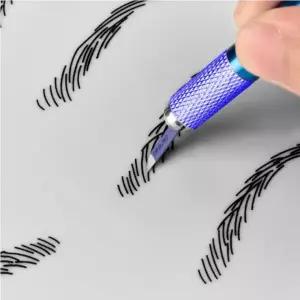 눈썹 고무연습판 눈썹문신연습판 타투연습판 눈썹그리기 눈썹디자인