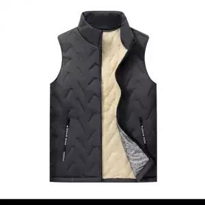 방한 남녀 공용 낚시 등산 양털 패딩 조끼 넥커버 겨울 작업용