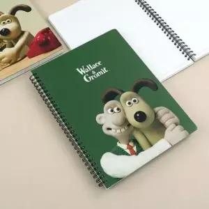 [문구/오피스] 스프링 랜덤 학습용 월레스와그로밋 노트 디자인 필기 공책