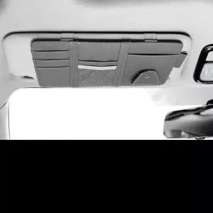 차량용 썬바이저 포켓 카드 선글라스 볼펜 지갑 수납 케이스 정리함