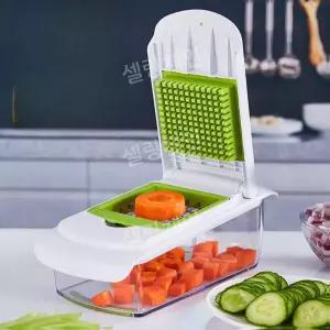 채소 썰기 커터기 슬라이서 채칼 김장 미니 야채 깍두기