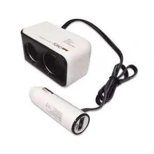 bns 차량용 USB 2구 소켓 시거잭 차량용소켓 자동차소켓