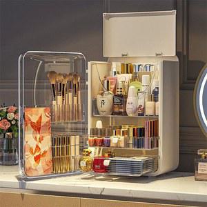 진열대 향수 보관함 향수보관함 투명 우드 원목 월넛 메이크업 도어 그로밋