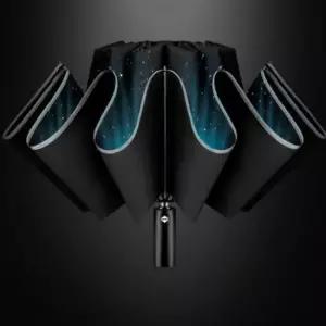 미니자동우산 휴대용 방수 원단 거꾸로 3단 양산 우산 양우산