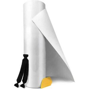 VVIVID 프리미엄 클리어 캐스트 페인트 보호 비닐 필름 12인치 72인치 디테일러 블랙 펠트 2배 포함