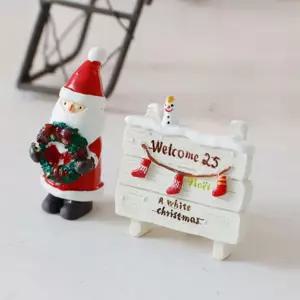산타인형 웰컴 안내판 장식 성탄절 파티 인테리어소품 크리스마스홈파티