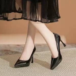 샤오원샵 여사친 엘레강스 키작녀 스틸레토 구두 단화 하이힐 가보시힐녀 펌프스 어울리는 프렌치 꾹5