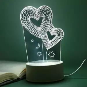 [Deco] 착시조명 아크릴조명 무드등 3D무드등 방인테리어