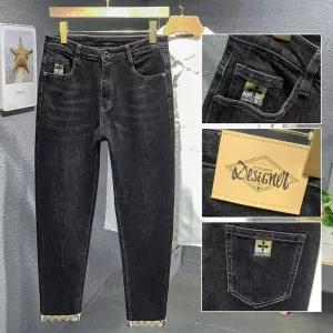 호크아이 남자 팬츠 청 흑청 스판 배기핏 찐청 진청 데일리룩 고 KUK5