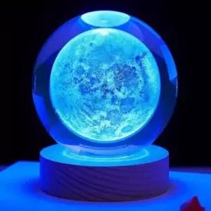 [Deco] 무드등 크리스탈 조명 문 집들이선물 우주 달