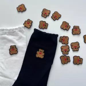 턴인  곰돌이 테디베어 DIY 귀여운 자수 패치 열접착 패딩수선 핑크 가방 리폼 와펜