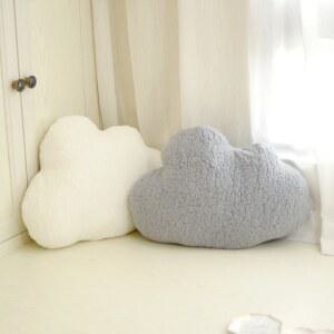 북유럽 삼각등받이 사람 바디필로우 등받이 쿠션 클라우드 양 침대 머리 소프트