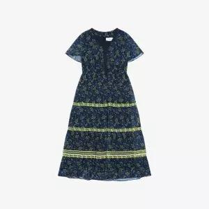 [베스띠벨리]페이즐리케이프쉬폰원피스 BKOAF2551NAP_YS