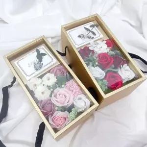 카네이션 플라워 용돈박스 어버이날 비누꽃 선물 1+1