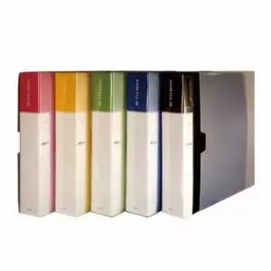 [문구] A4 클리어화일 인덱스 청색 비닐파일 조직화 정리용 화일 A4화일