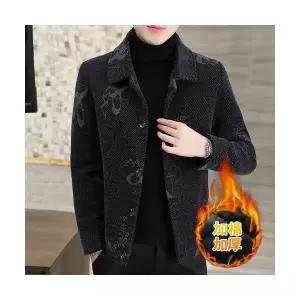 타노스여자 데일리룩 자켓 린넨마 골드밍크모직코트 가을겨울 면도톰 칼라넥 모직 쇼트 재킷 아우터 패션 K