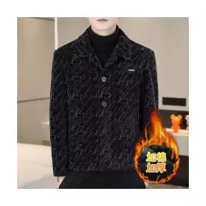 타노스여자 데일리룩 자켓 린넨마 가을겨울 밍크코트 골드 테일러드 상의 모직 KUK3