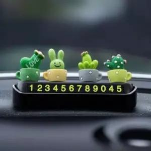 [CAR] 주차번호판 야광 차량 연락처 알림판 자동차 전화번호판