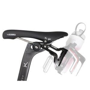 새들 물병 홀더 트라이애슬론 기어 아래 듀얼 케이지 마운트 뒷좌석 자전거
