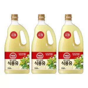 사조해표 식용유 1.8L 3병