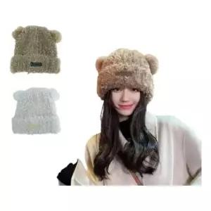 귀여운모자 키밍 겨울 곰돌이모자 귀여운 뽀글이 방한모 털모자
