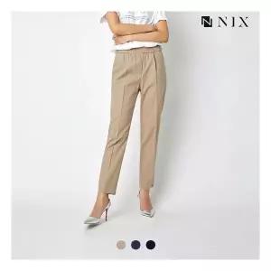 NIX 여)린넨코튼 원턱밴딩 테이퍼드팬츠(FNOECPE502P 290890