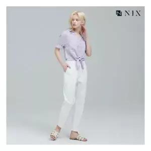 NIX (여) 코튼 저온스 원턱 반밴딩 팬츠 (FNPMDYT562M) 290869