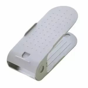 [생활] 신발정리대 3단 높이조절 수납 거치대 싱글형 20개