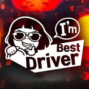 [CAR] 자동차 스티커 반사 시트지 차량용 안전 표지판