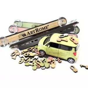 [CAR] 주차번호판 3D 우드 차량 전화번호 알림판