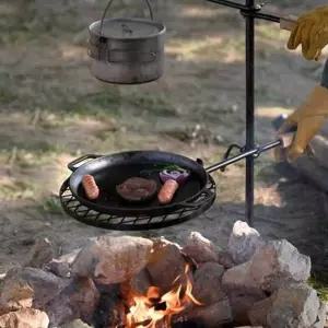 캠핑 부래프트 걸림망 걸이 냄비 화로대 직화그릴