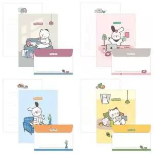 [문구/오피스] 몽 포트 편지지 20개