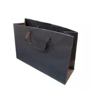 [문구/오피스] 가로형 엠보 크라프트 쇼핑백 33X28cm W10cm 30P