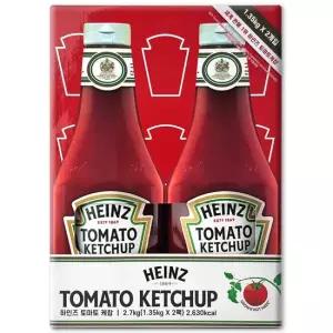 코스트코 하인즈 토마토 케찹 2.7kg(1.35kg x 2개) 케첩